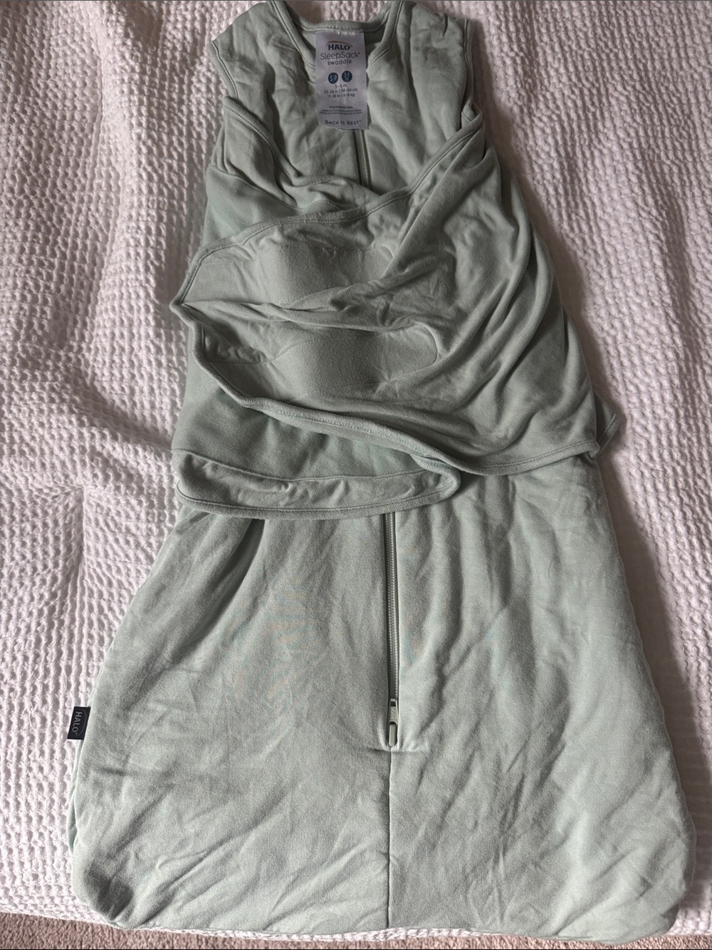 Halo Baby Swaddle Sleep Sack in Sage Green